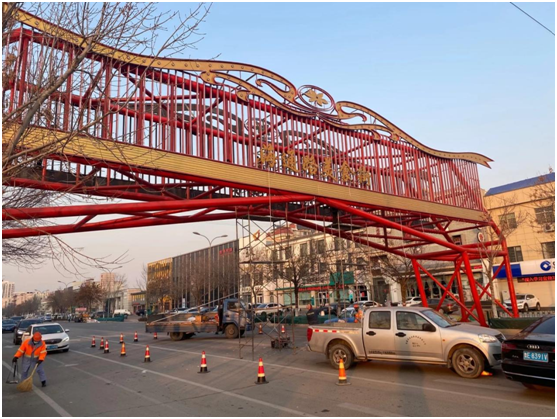 東營(yíng)區(qū)文匯街道海通路美食街龍門(mén)架、標(biāo)識(shí)牌及廣告牌項(xiàng)目